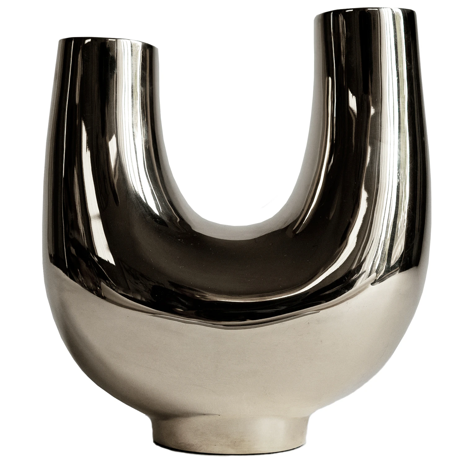 Hein Studio Kazumi Vase Nikkel -  Vaser Messing Nickel - 1604