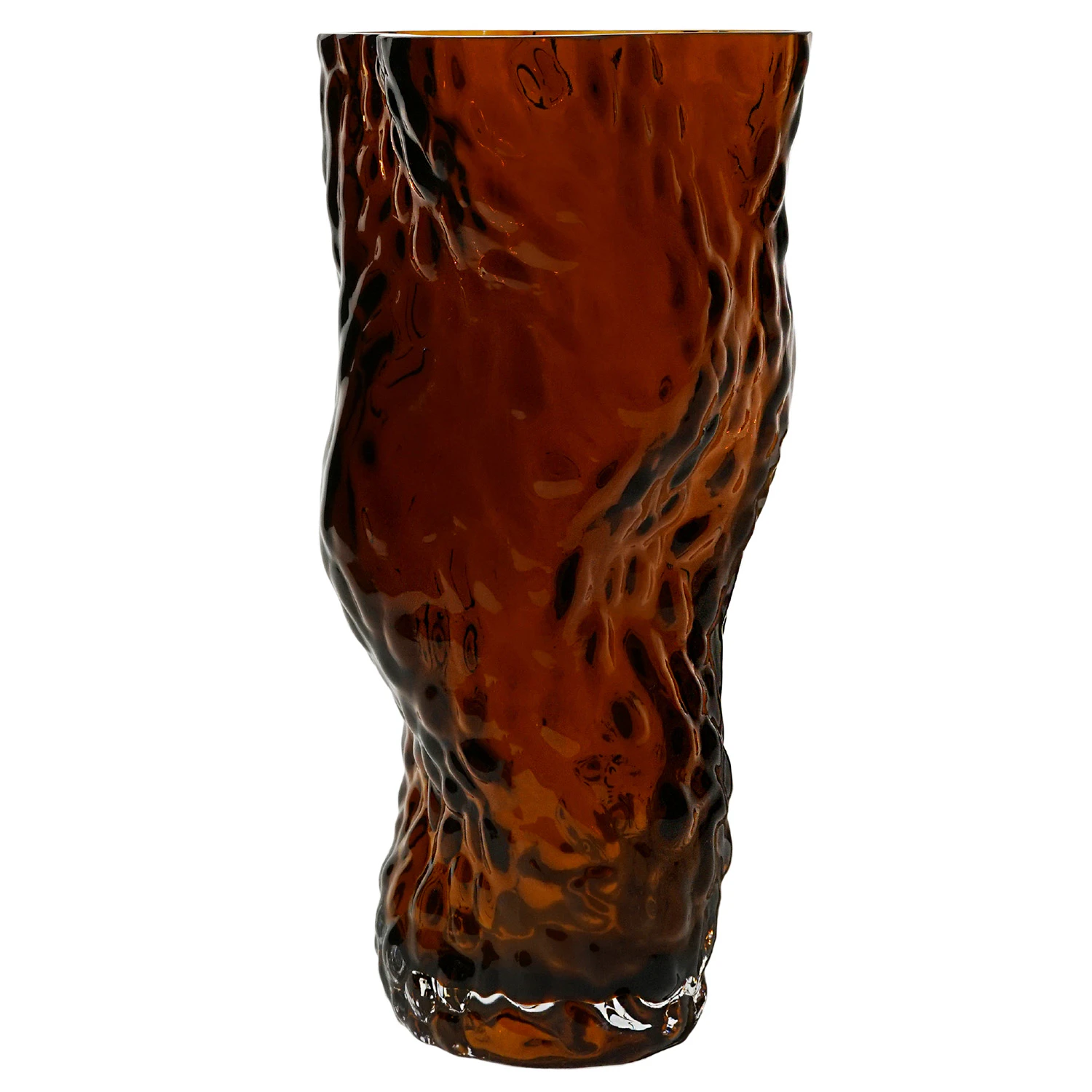 Hein Studio Ostrea Vase 30 Cm  -  Vaser Munnbl&aring;st Glass Rust - 1110
