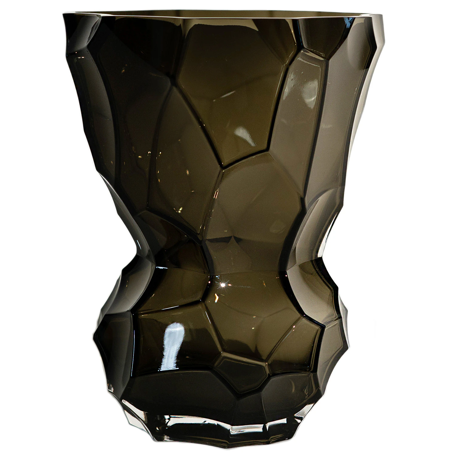 Hein Studio Reflection Vase 30 Cm R&oslash;yk -  Vaser Munnbl&aring;st Glass Smoke - 1502