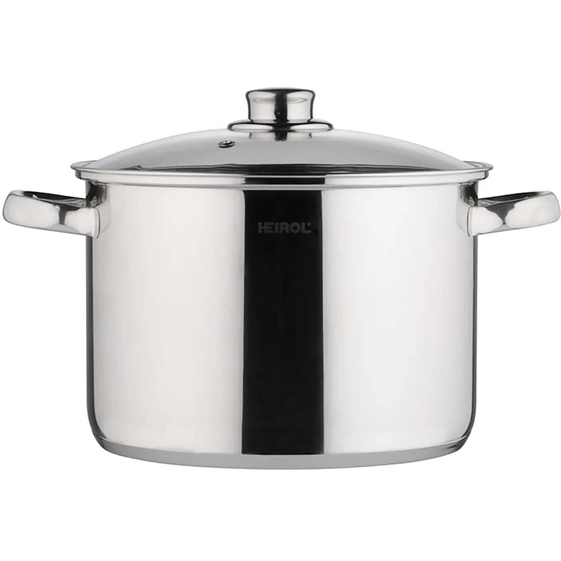 Kasserolle med Glasslokk 24 cm 7,5 L