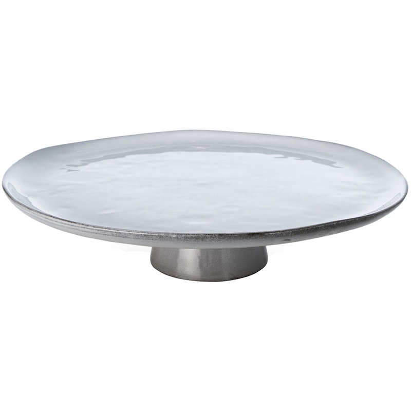 Nosse Ceramics Svelte Kakestativ Stone, 32 cm
