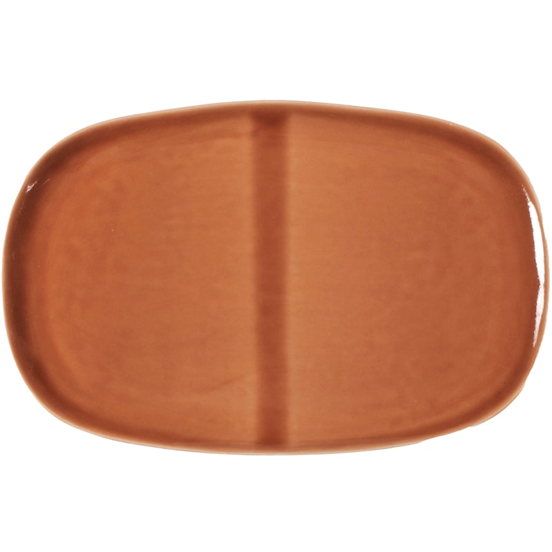 Nosse Ceramics Svelte Tallerken 25 cm, Terracotta