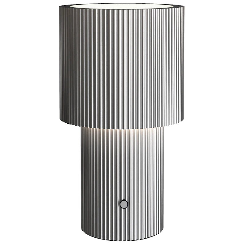 Iluma Bordlampe Bærbar, Sølv
