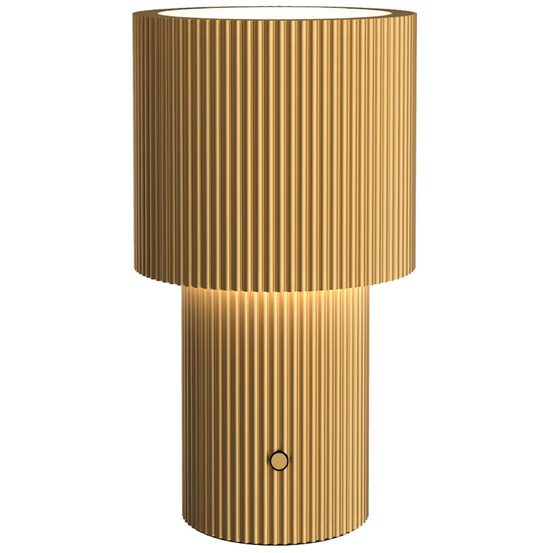 Iluma Bordlampe Bærbar, Gull