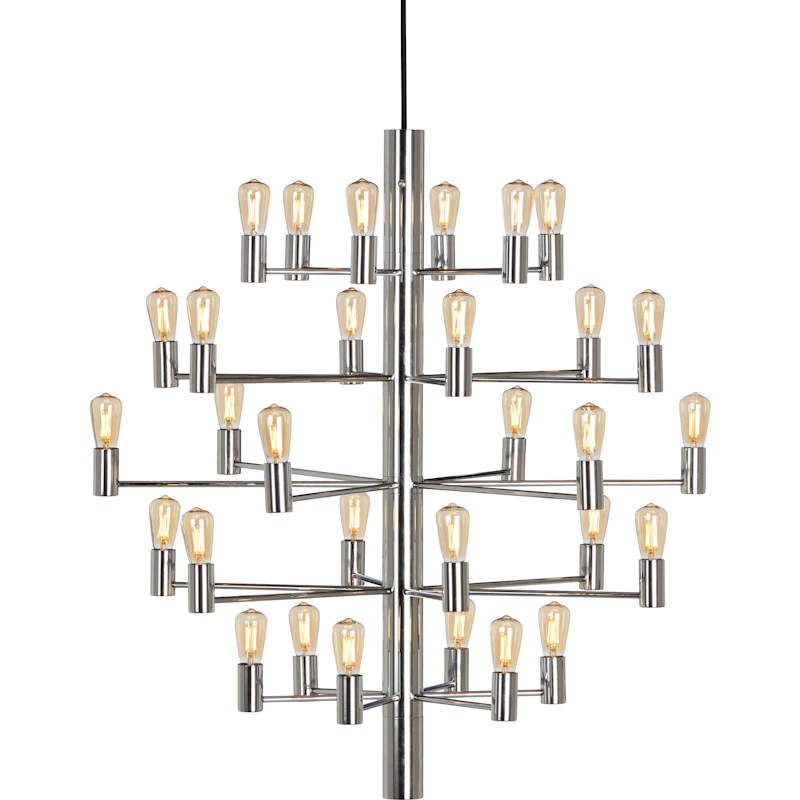 Manola 30 Lysekrone Dimmebar LED, Chrome