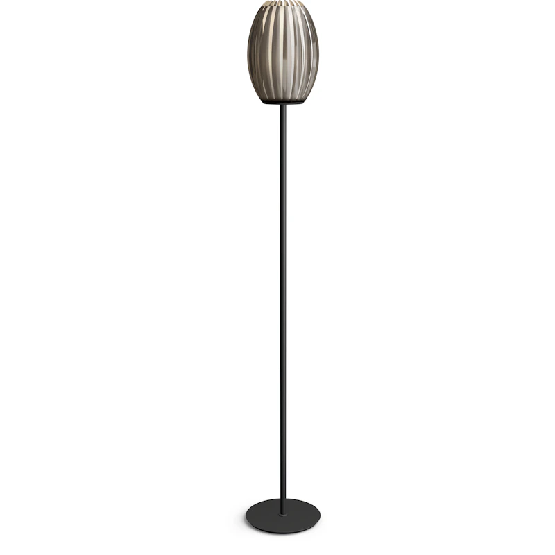 Tentacle Gulvlampe, Svart / Røyk
