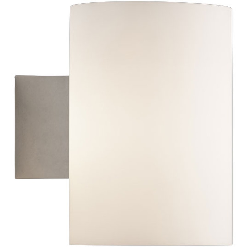 Evoke Vegglampe 180 mm, Hvit / Opalglass
