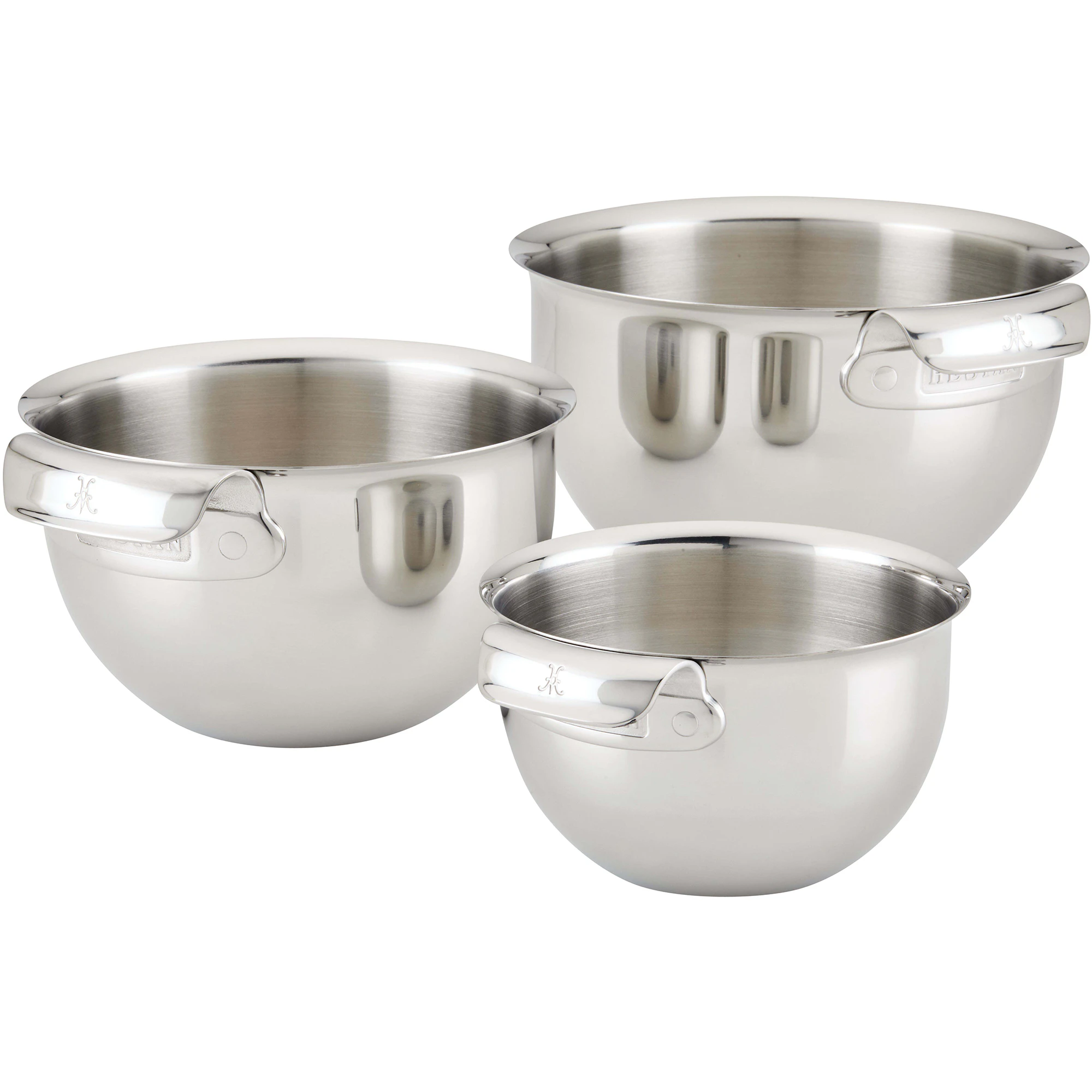 Hestan Provisions Sk&aring;lsett 3-pk - Boller & Sk&aring;ler 18/10 Rustfritt st&aring;l - 48696
