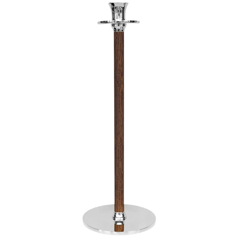 Alto Basso Lysestake 35 cm, Valnøtt/Nickel Plated