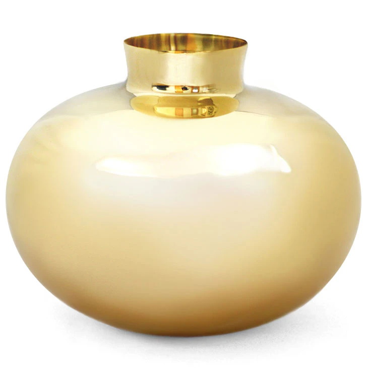 Hilke Collection Amico Vase &Oslash;29 Cm  -  Vaser Messing - 1900-0107