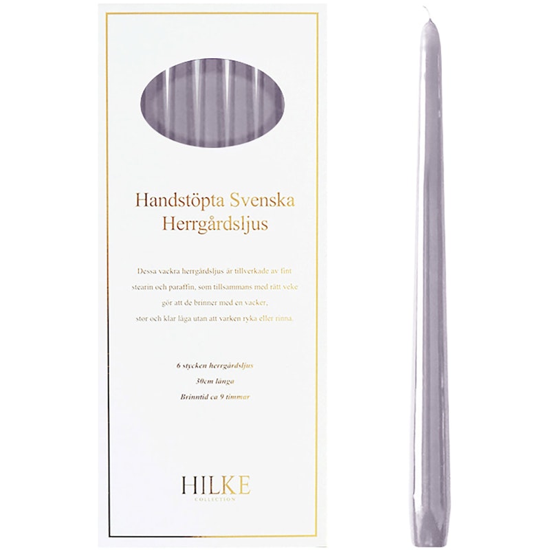 Herregårdslys 6-pk, Blueberry