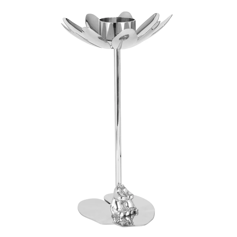 Hilke X Mummi & Snorkfrøken Lysestake, Nickel Plated