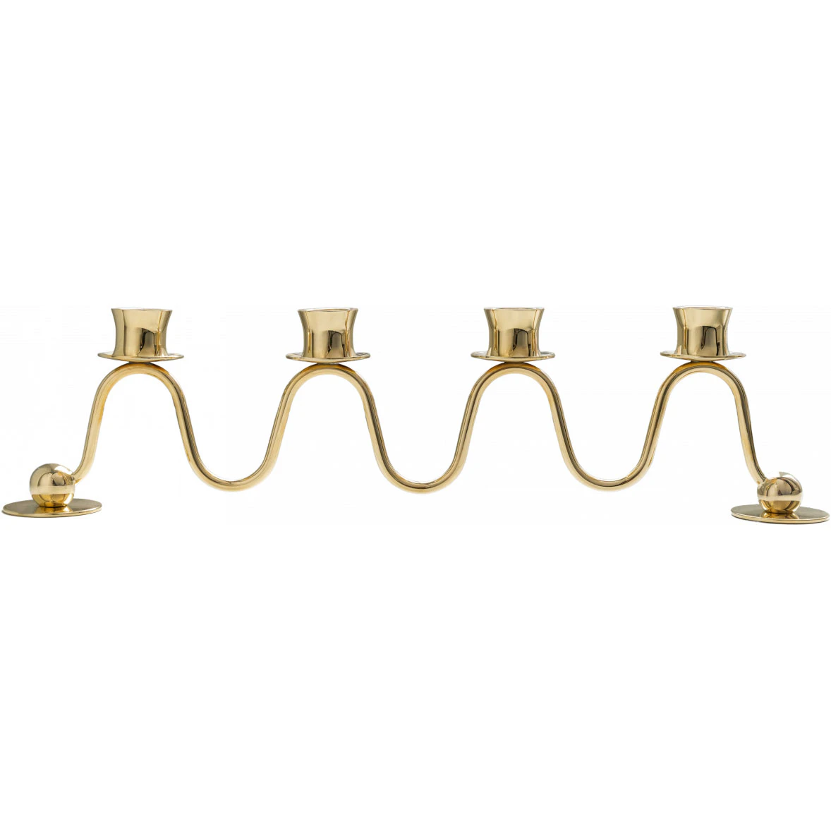 Hilke Collection Lignano Sabbiadoro 4 Lysestake  355 Mm -  Lysestaker Messing - 2022-HWLS4