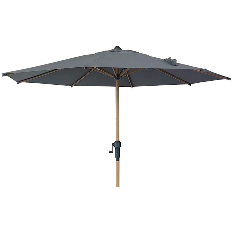 Parasol With Crank Handle 300 cm, Dark Grey