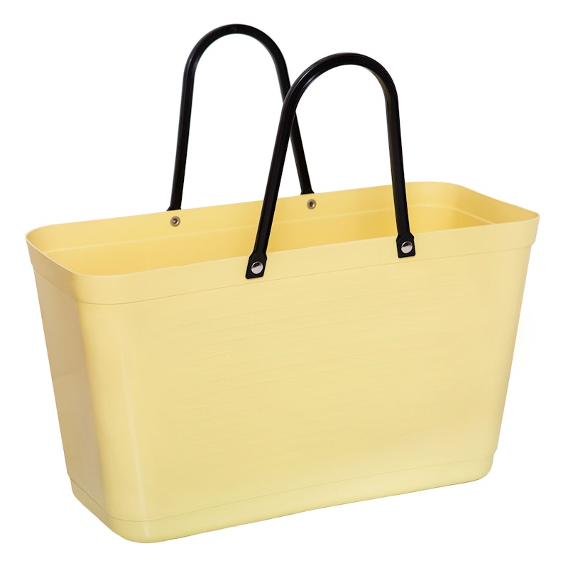 Hinza Veske Green Plastic, L / Lemon