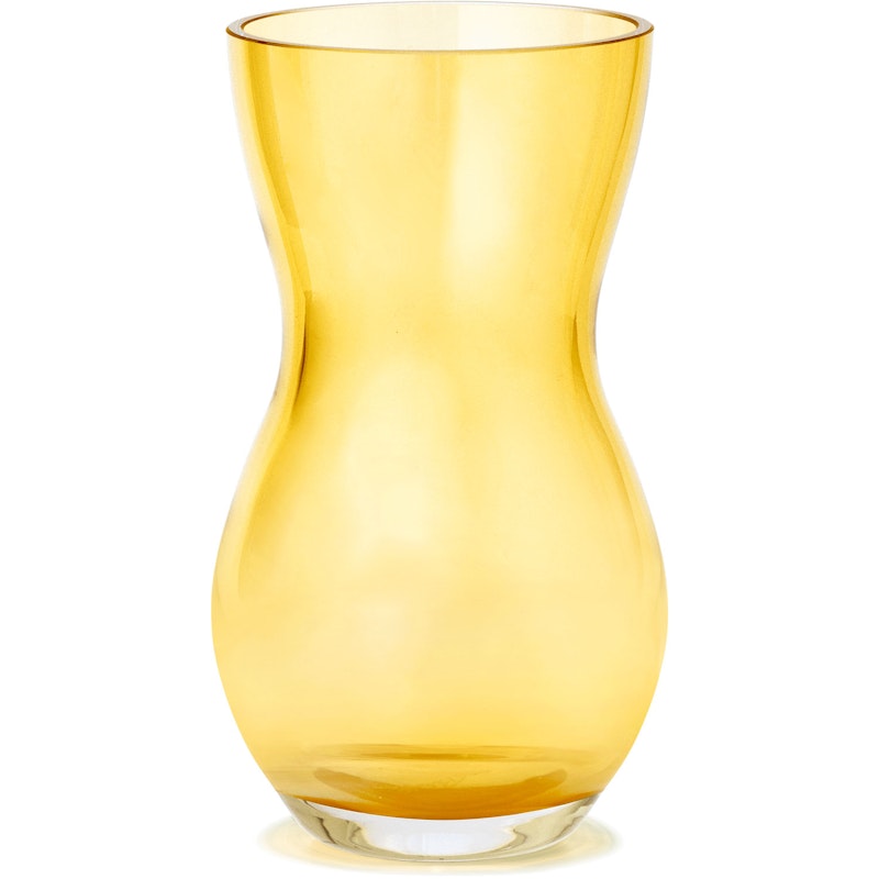 Calabas Glassvase H16,5 cm, Amber