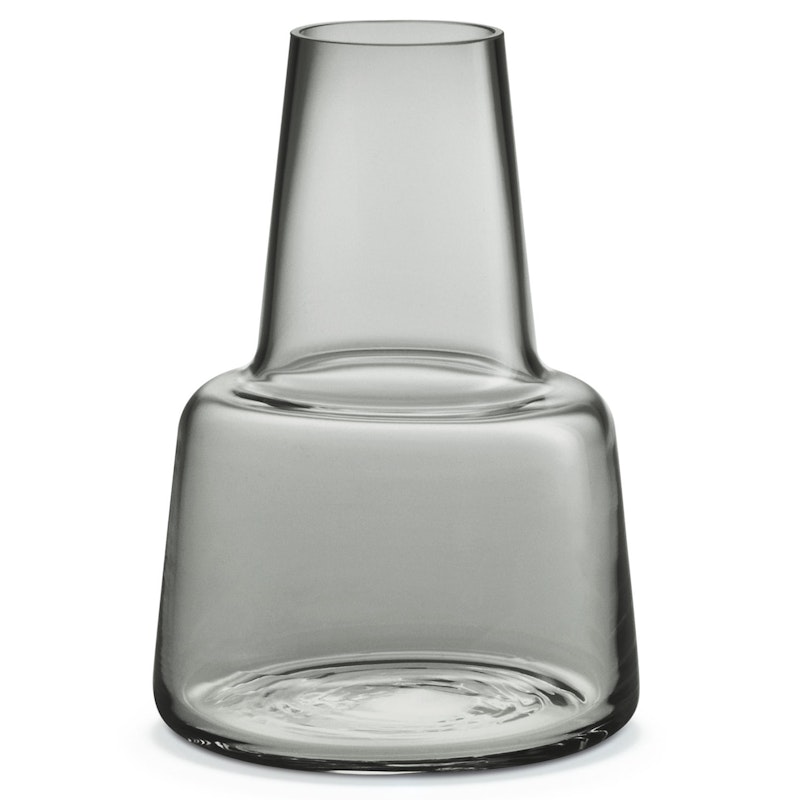 Flora Vase Mellom 24 cm, Smoke