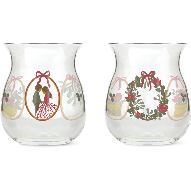 Holmegaard Christmas Lyslykte 2025, 2-pk