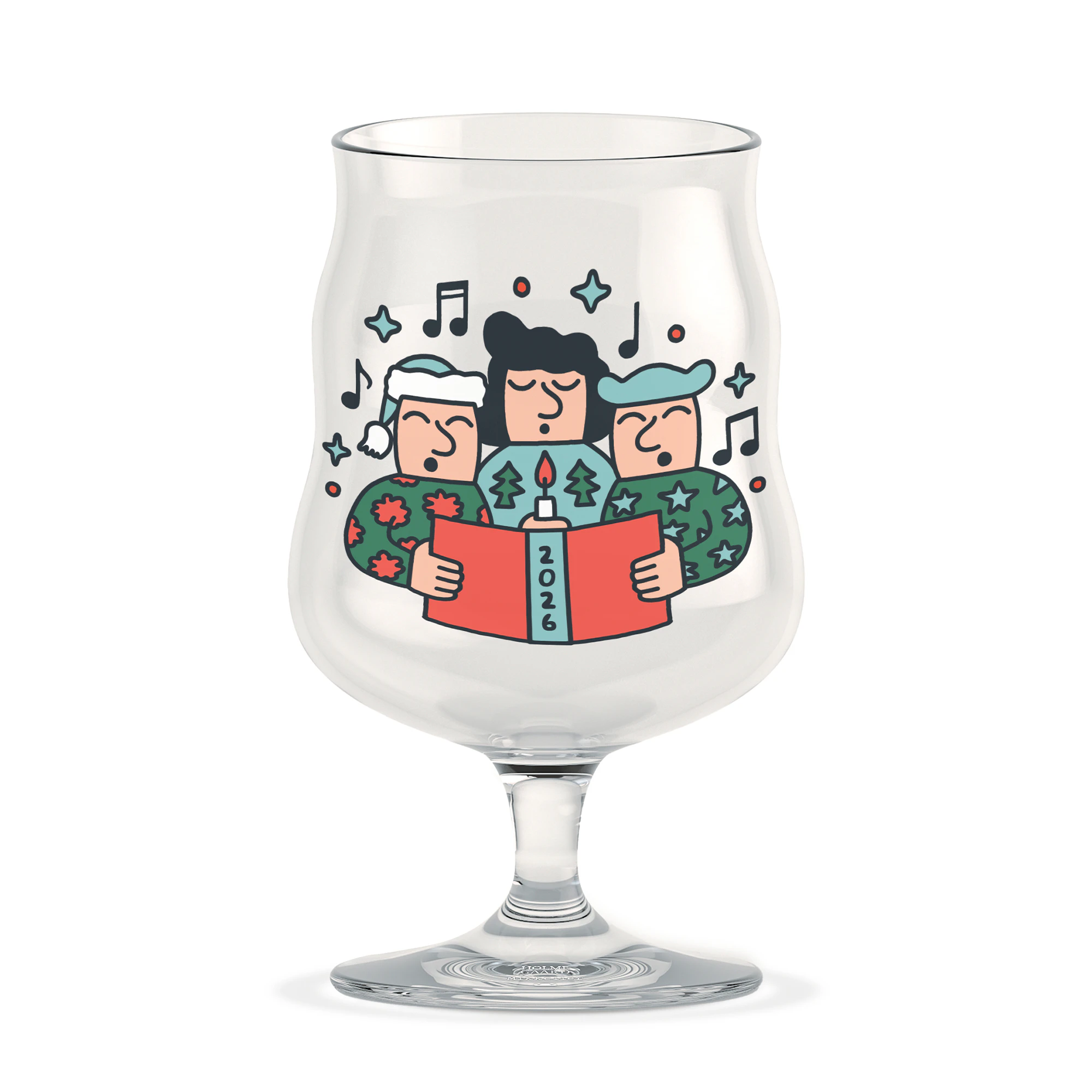 Holmegaard Mikkeller &Oslash;lglass 40 Cl - &Oslash;lglass Maskinbl&aring;st Glass Klar - 4300548