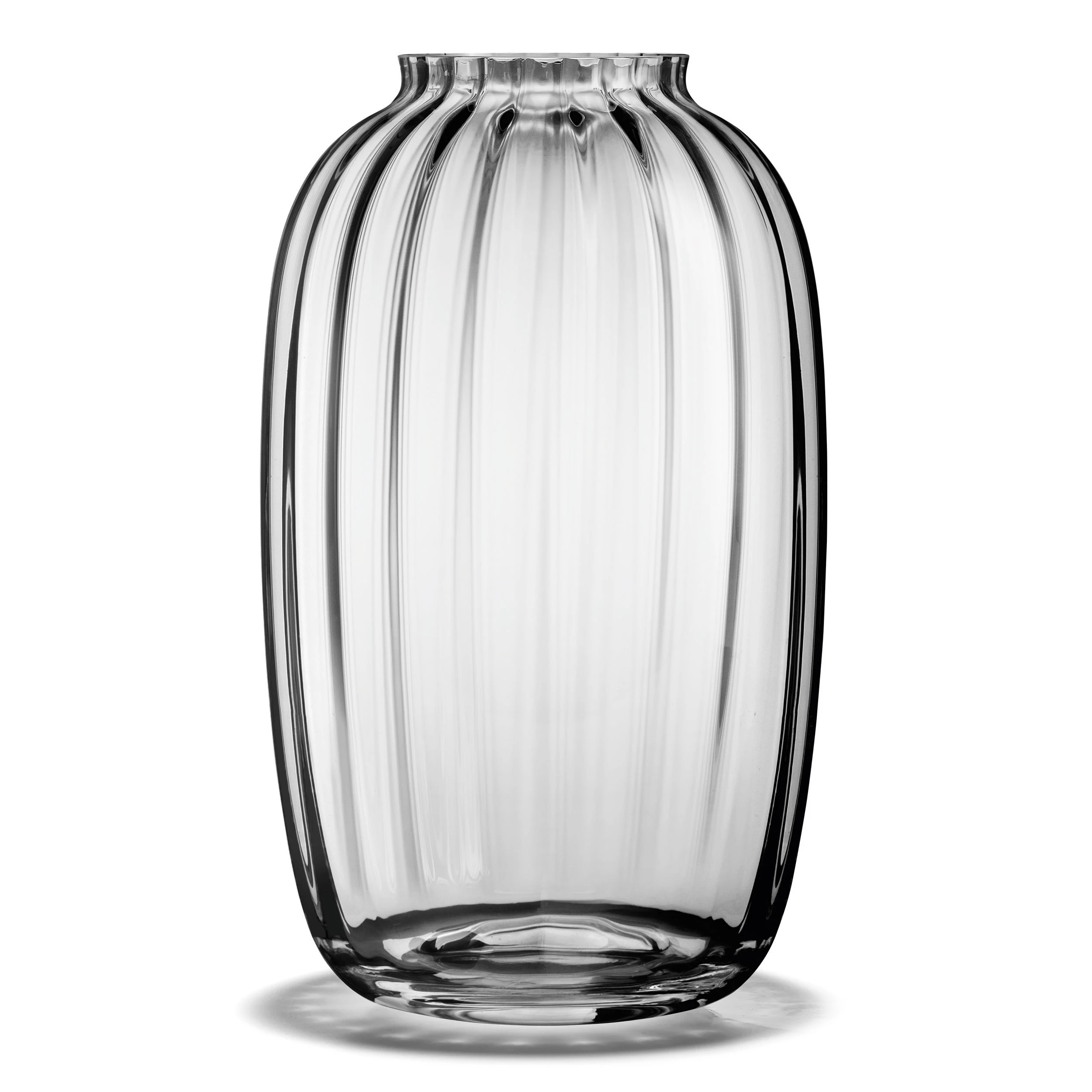 Holmegaard Primula Vase 25,5 Cm Clear -  Vaser Munnbl&aring;st Glass Klar - 4340390
