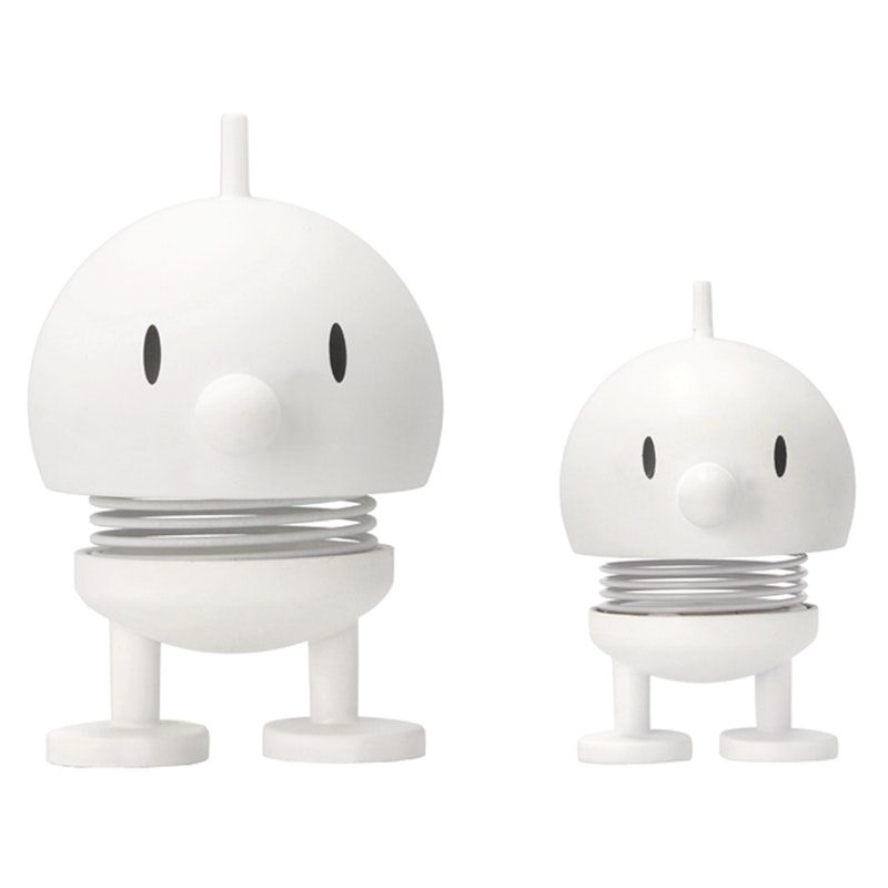 Hoptimist Soft Bumble set Figur XS + S, Hvit