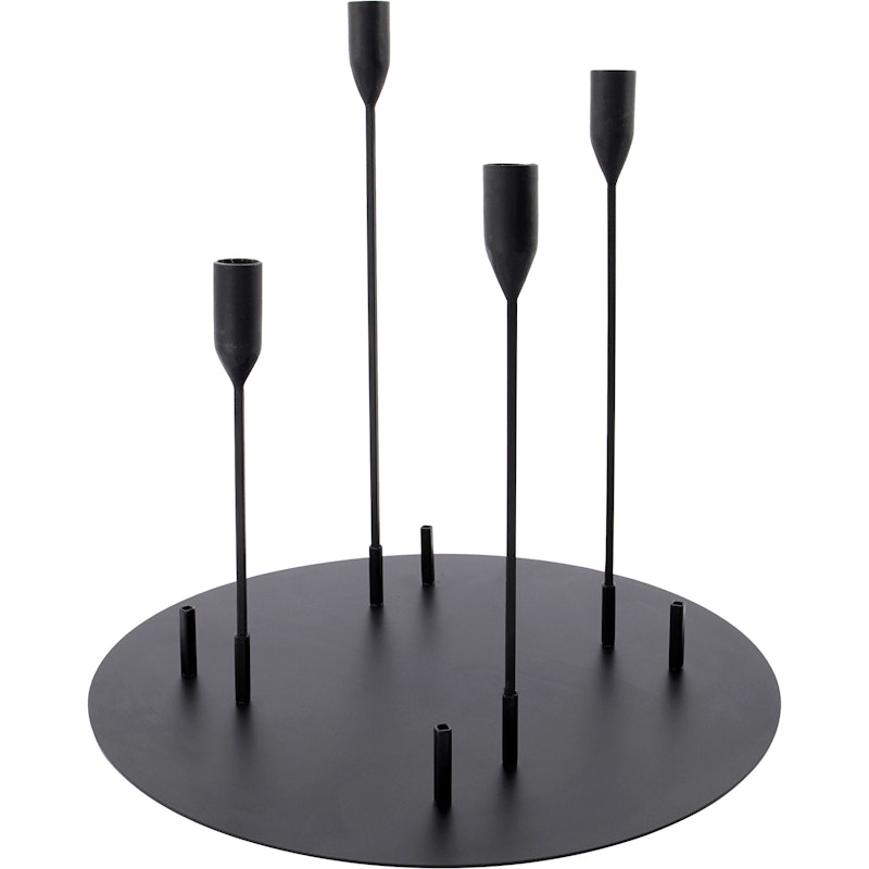 Advent Lysestake Ø40x38 cm, Svart
