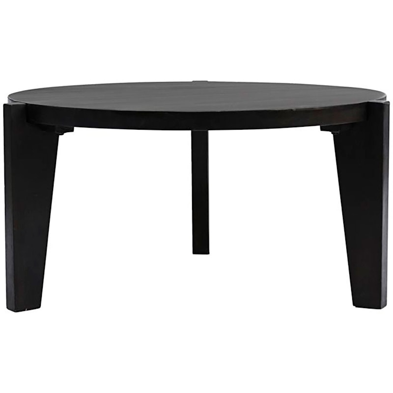 Bali Salongbord 80 cm, Sort