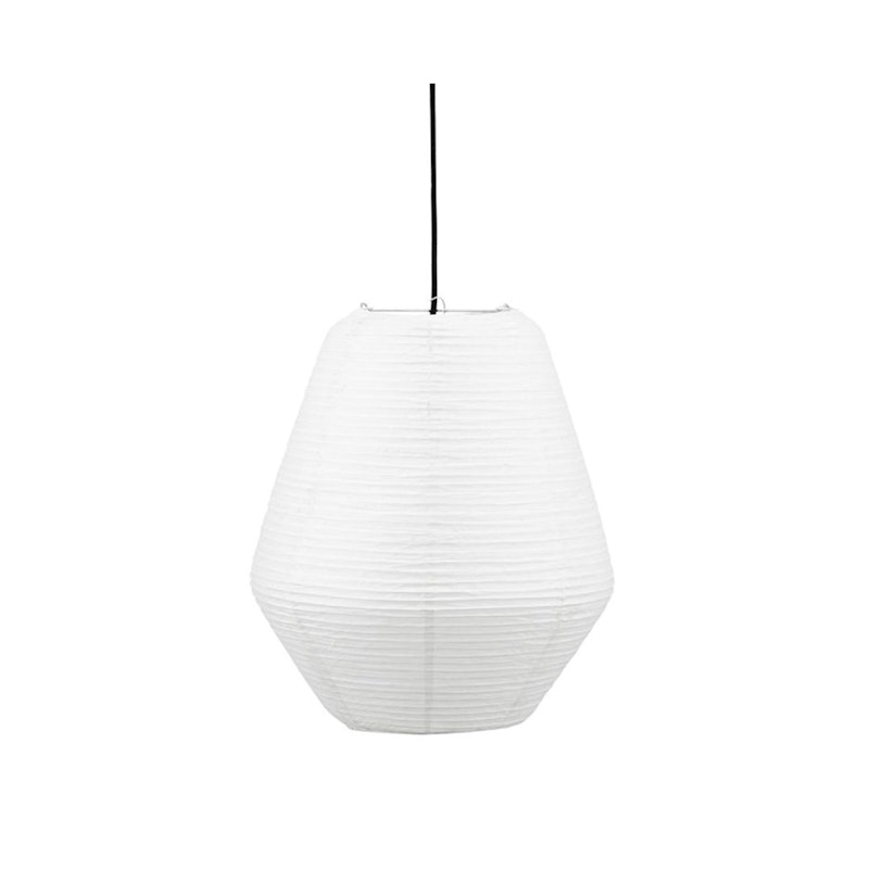 Bidar Lampeskjerm 36 cm, Hvit