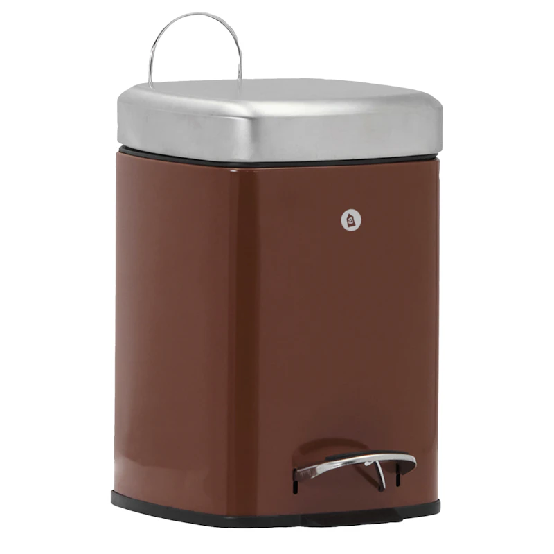 Sort Søppelbøtte 6 L, Terracotta