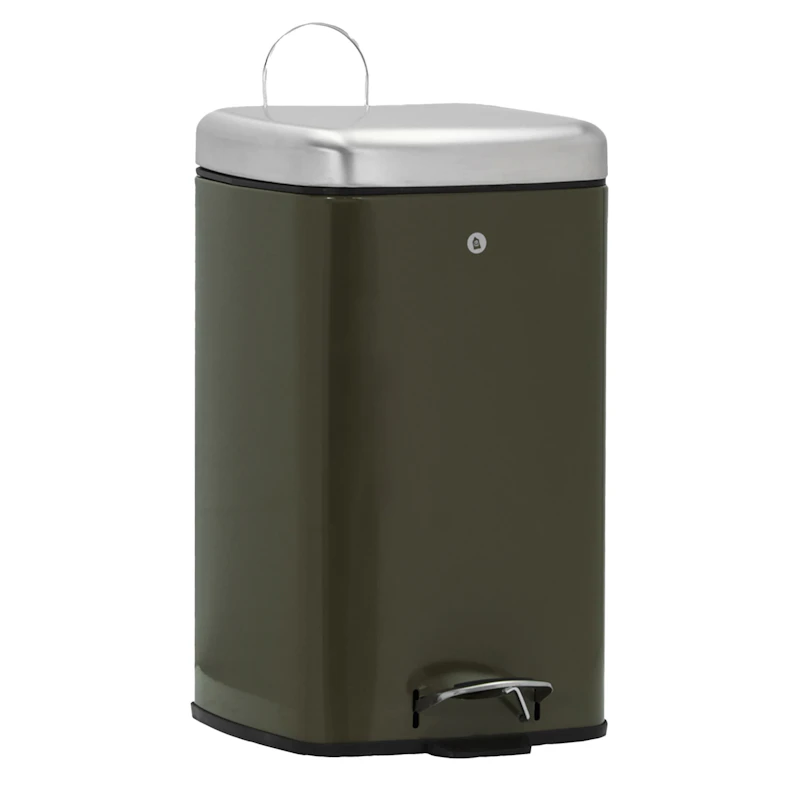 Sort Søppelbøtte 20 L, Dypgrøn