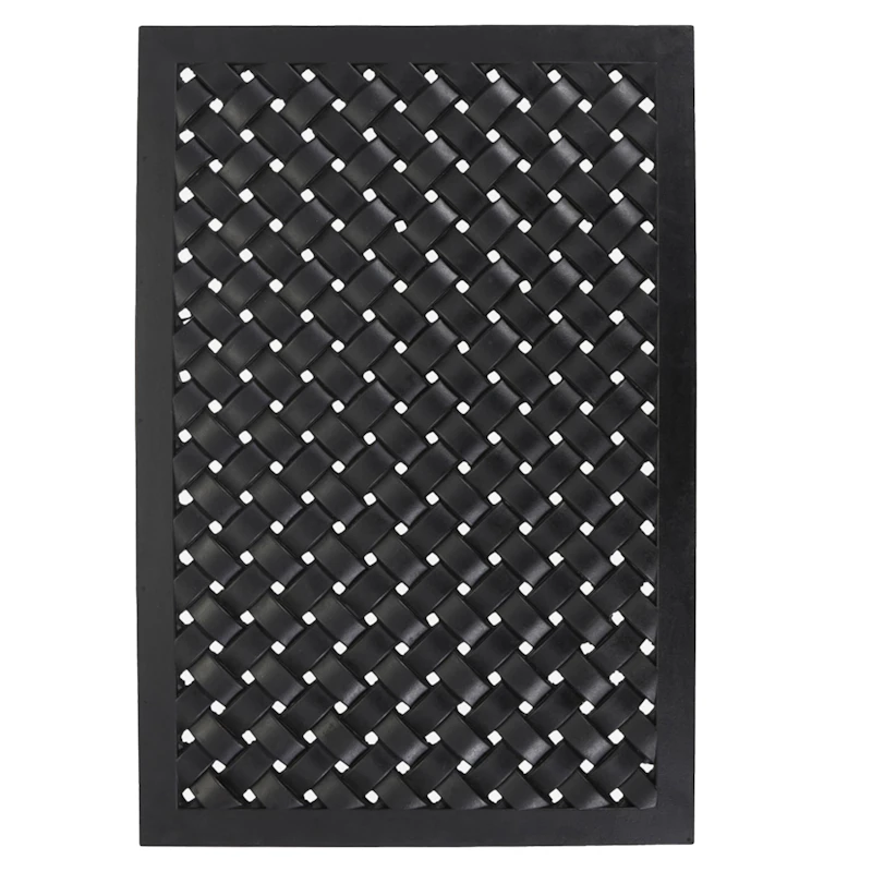 Braid Dørmatte 60x90, Sort
