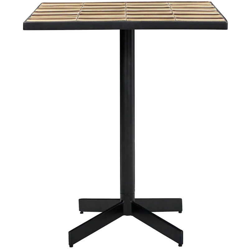 Stripe Cafe table / Sidebord, Beige