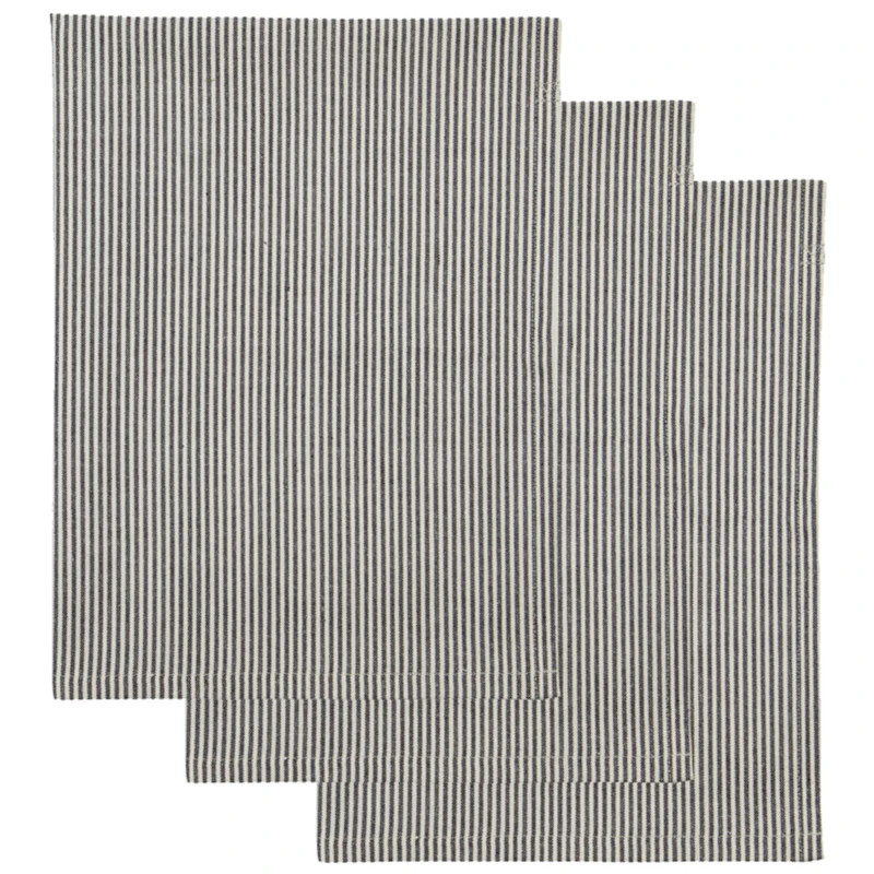 Cook Kjøkkenhåndkle 55x75 cm 4-pk, Mørkegrå