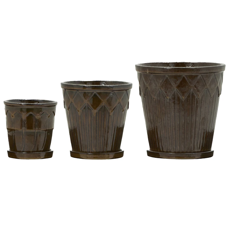 Cora Krukke 3-pk, Brun