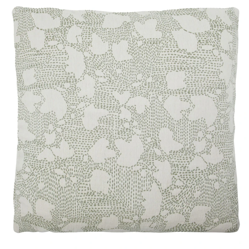 Mori Putetrekk Off-white / Khaki, 50x50 cm