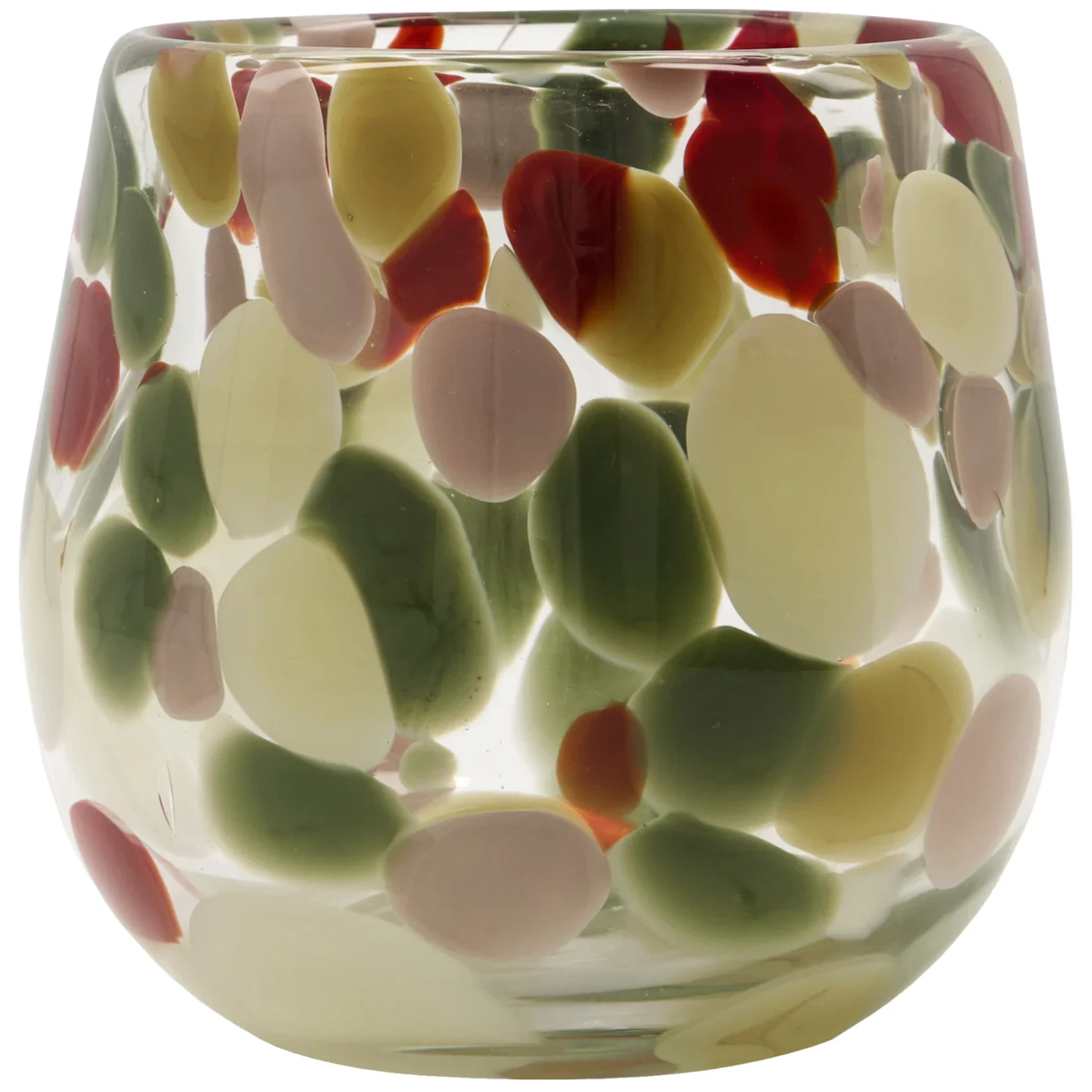 House Doctor Dot Telysholder  -  Lysestaker Glass Multi - 202109216