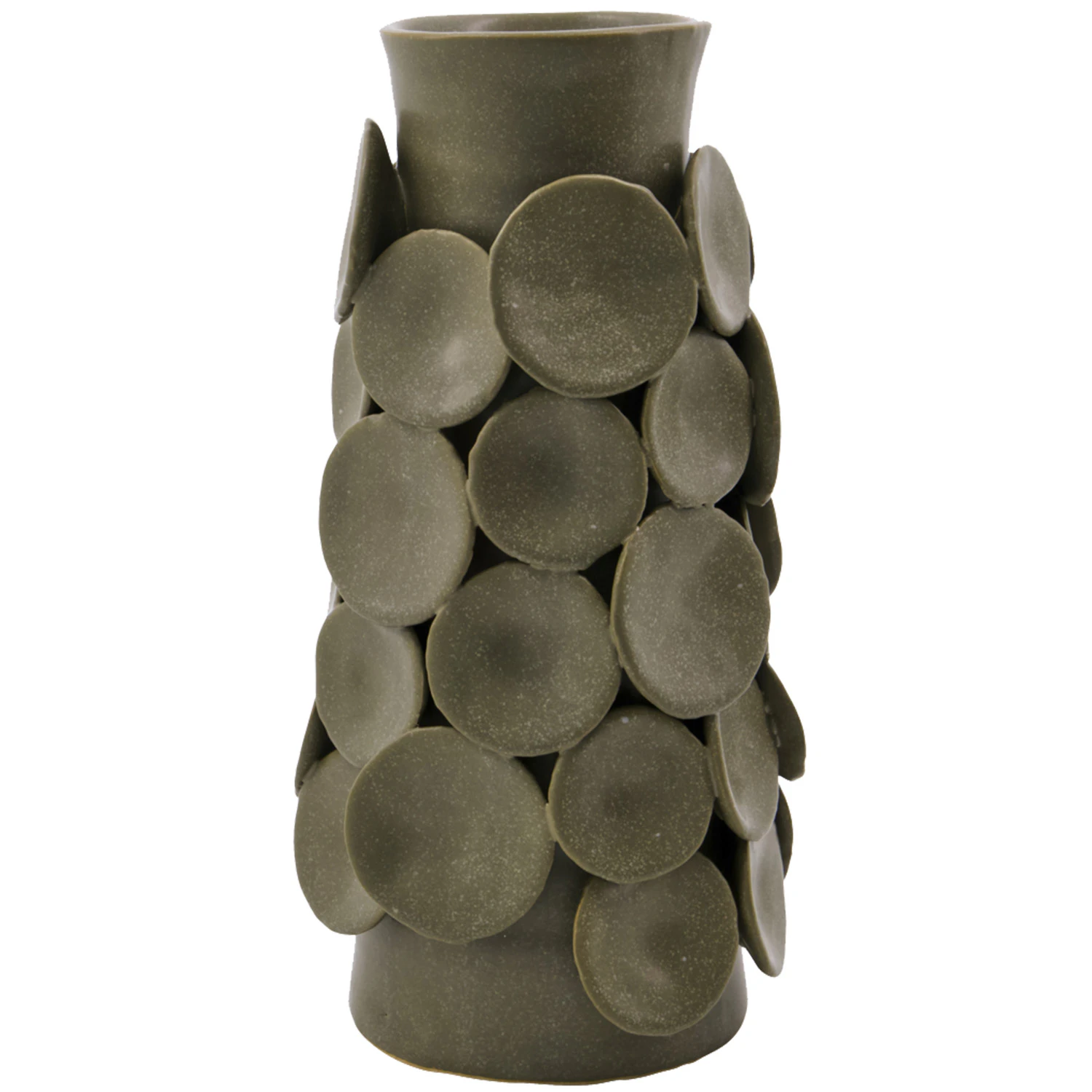 House Doctor Dot Vase  -  Vaser Stengods Khaki - 900000024