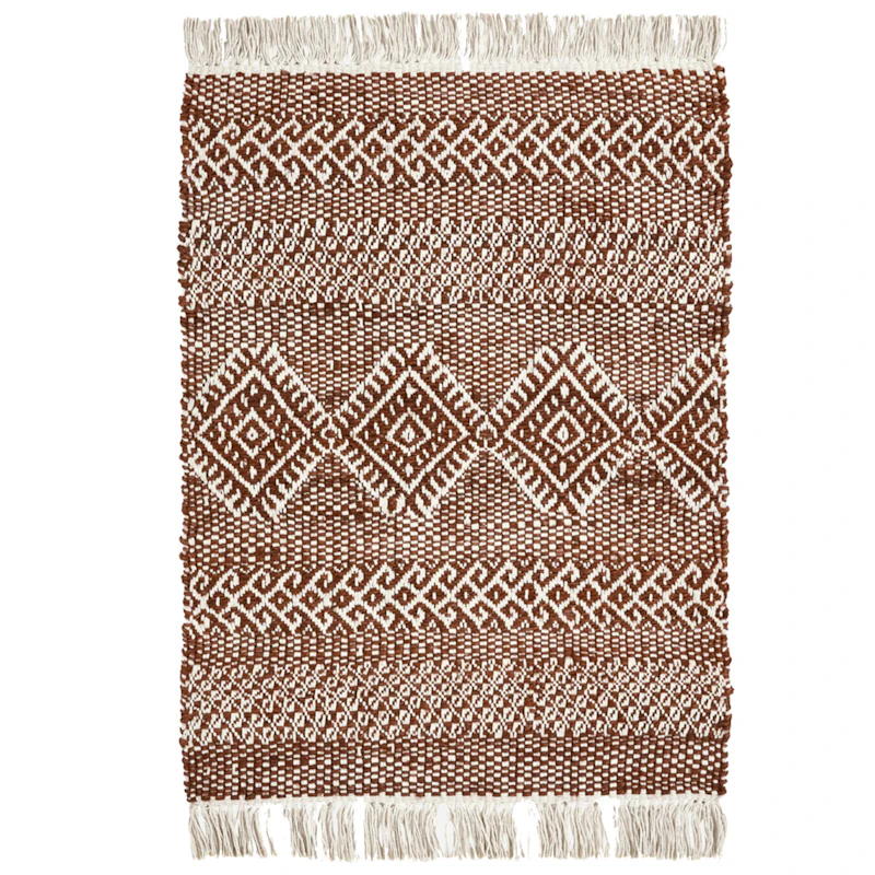 Ethnic Teppe 60x90 cm, Brun/Natur