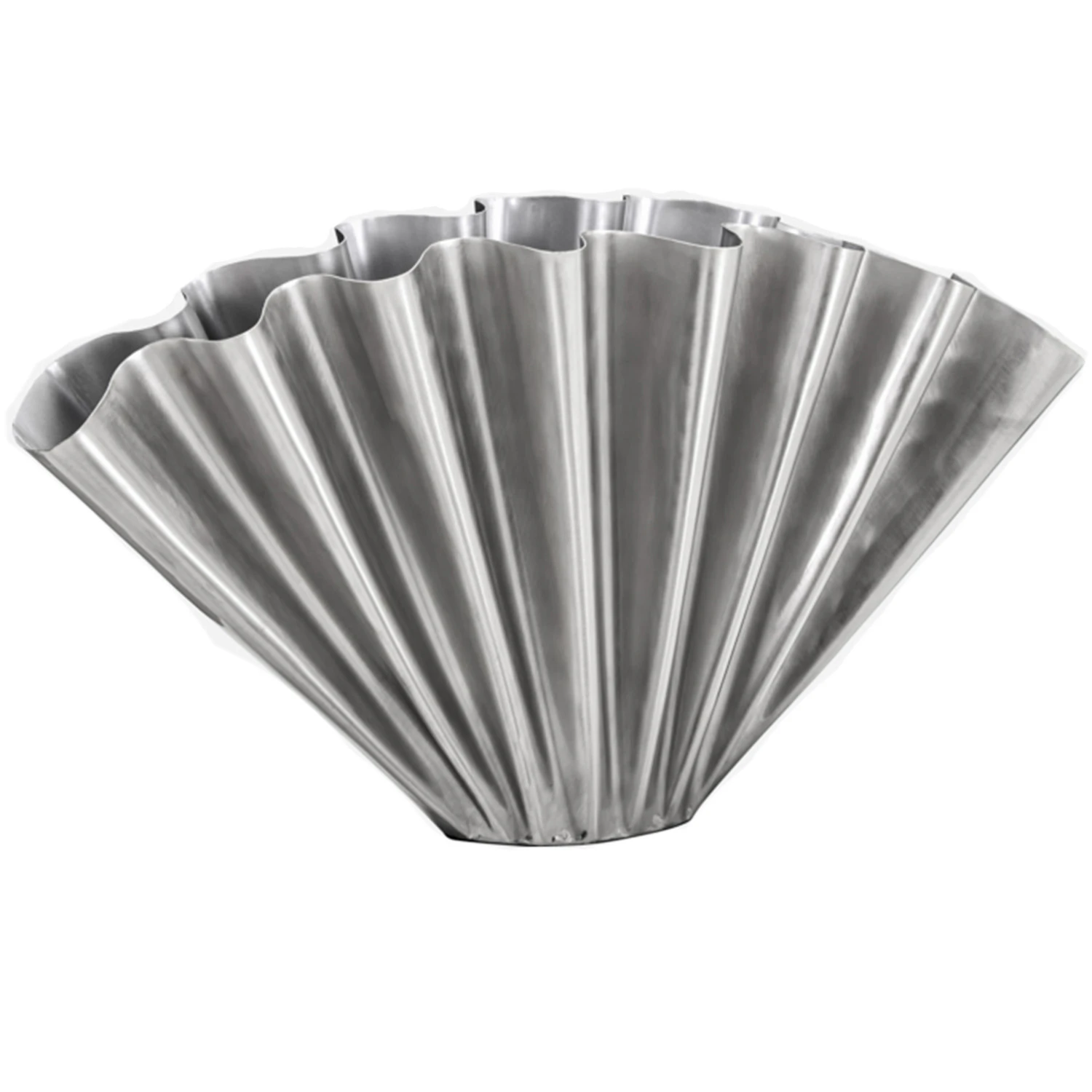 House Doctor Flood Vase S&oslash;lv -  Vaser Jern Silver - 900000761