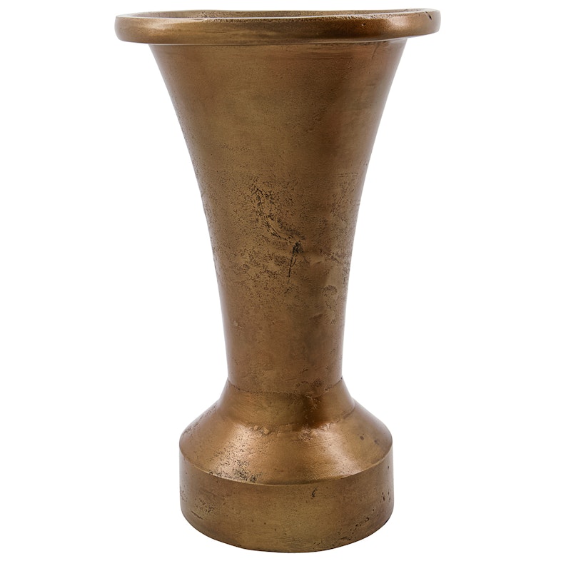 Florist Vase 33 cm, Antique Brass
