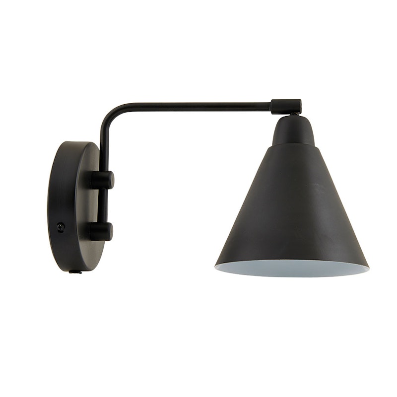 Game Vegglampe Vridbar, Sort
