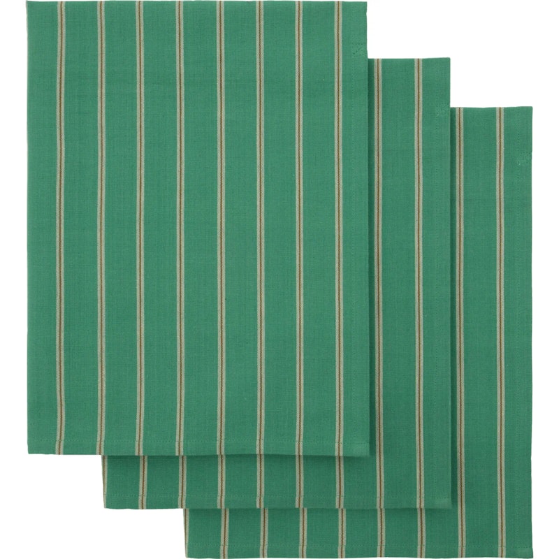 HDCook Kjøkkenhåndkle 55x75 cm 3-pk, Grønn