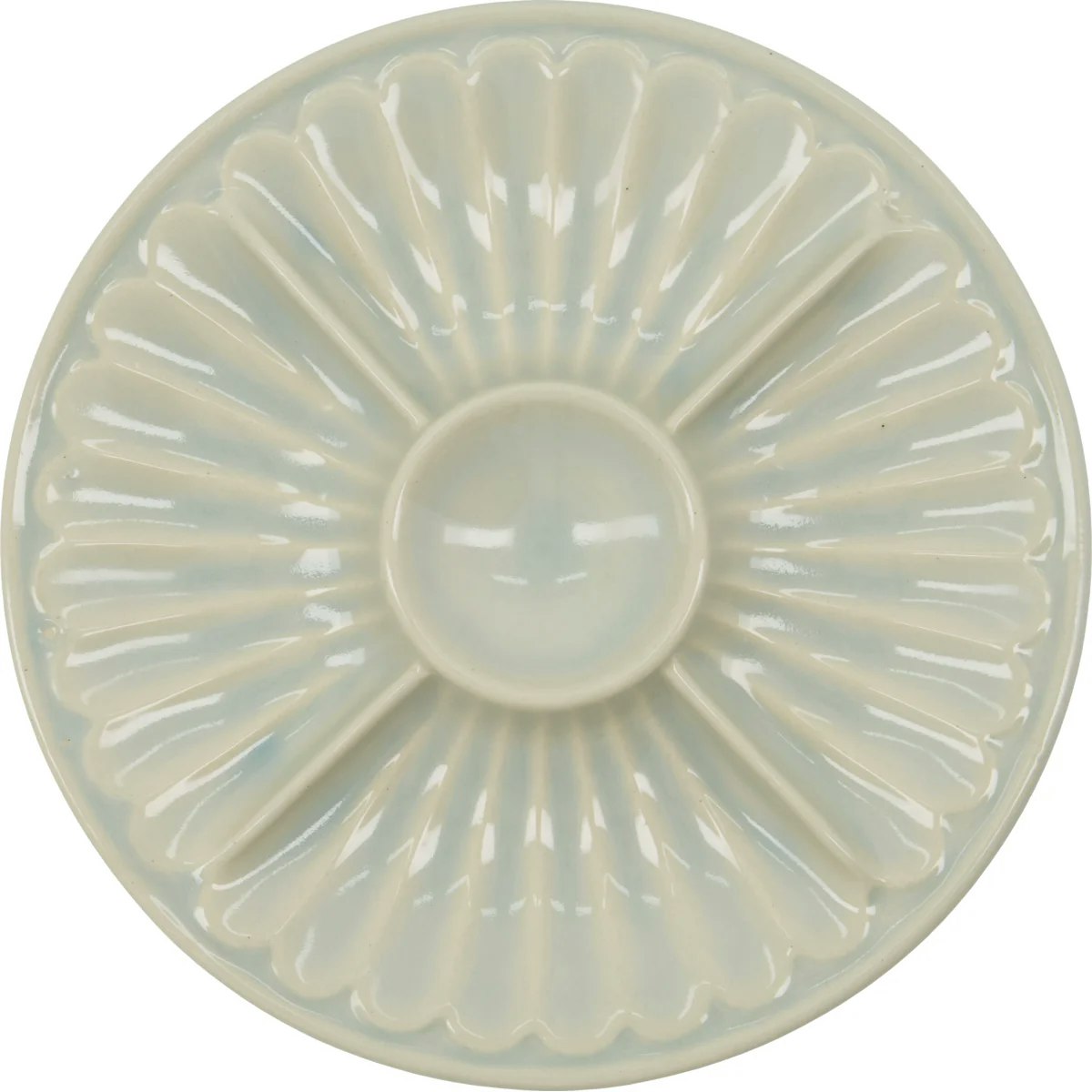 House Doctor Hddiva Serveringsbrett 25 Cm Lysebl&aring; -  Serveringsfat Steingods Lys Bl&aring; - 267600003