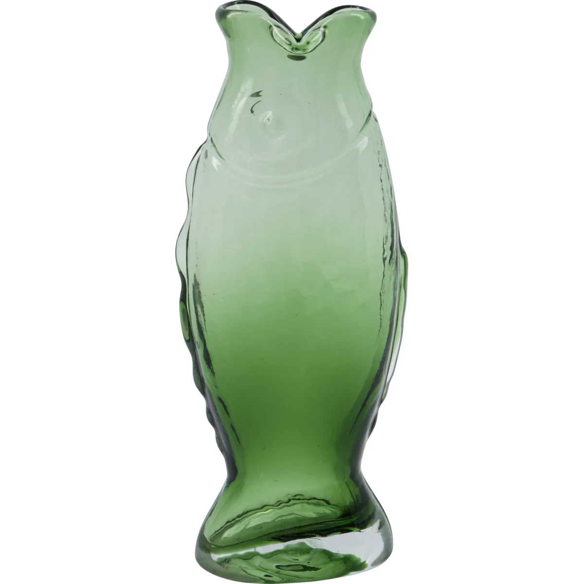 House Doctor Hdfish Vase 27,5 Cm  -  Vaser Glass Gr&oslash;nn - 202109200