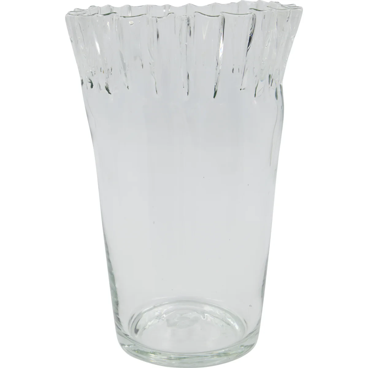 House Doctor Hdfold Vase 28 Cm  -  Vaser Glass Klar - 202109211