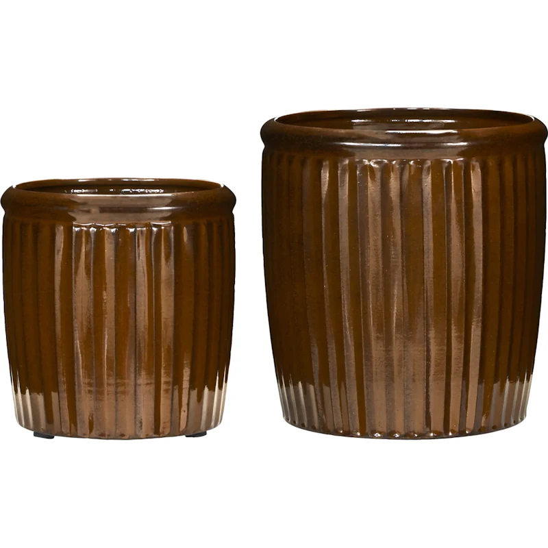 HDGroove Krukke Brun 2-pk