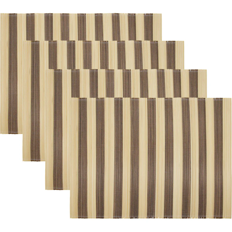 HDRayas Spisebrikke 35x46 cm 4-pk, Brun / Natur