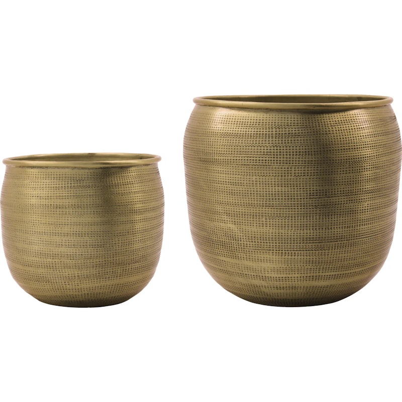 HDSpot Krukke Gylden 2-pk