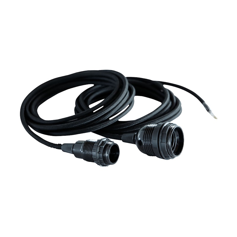 House Doctor Kabel E27, Sort