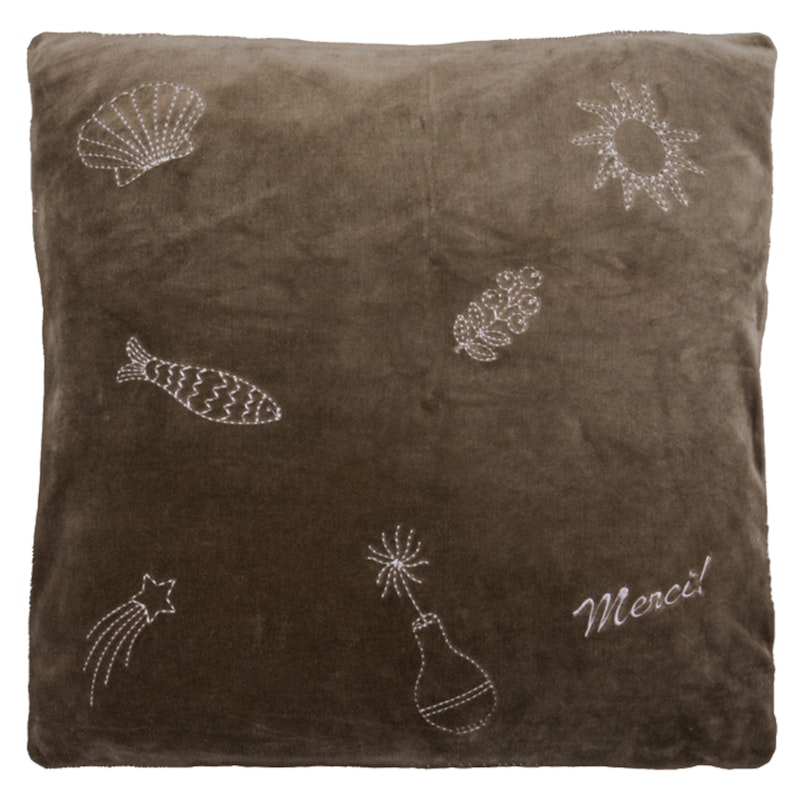 Play Putetrekk 50x50 cm, Brun